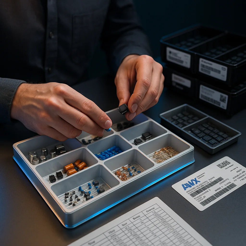 recherche approvisionnement composants electroniques